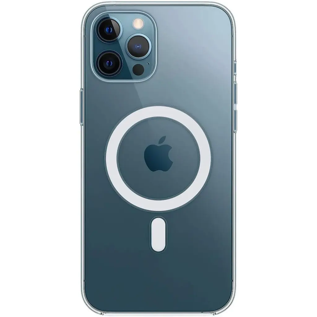 Оригинальный противоударный чехол Apple Clear Case MagSafe для iPhone 12 Pro (6.1") Прозрачный (MHLM3ZE/A) - фото 4