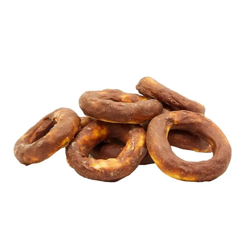 Ласощі для собак UniQ PETS Бублики з баранини 10 см 500 г - фото 3