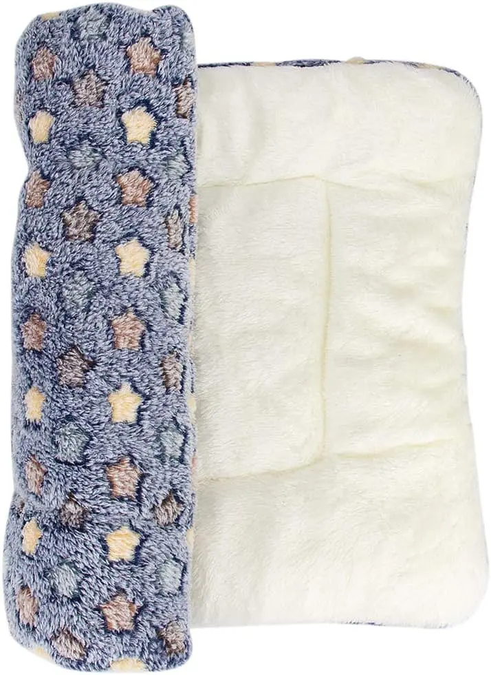Плед для тварин Soft Pet Bed Cushion 60х80 см Blue Small Star - фото 4