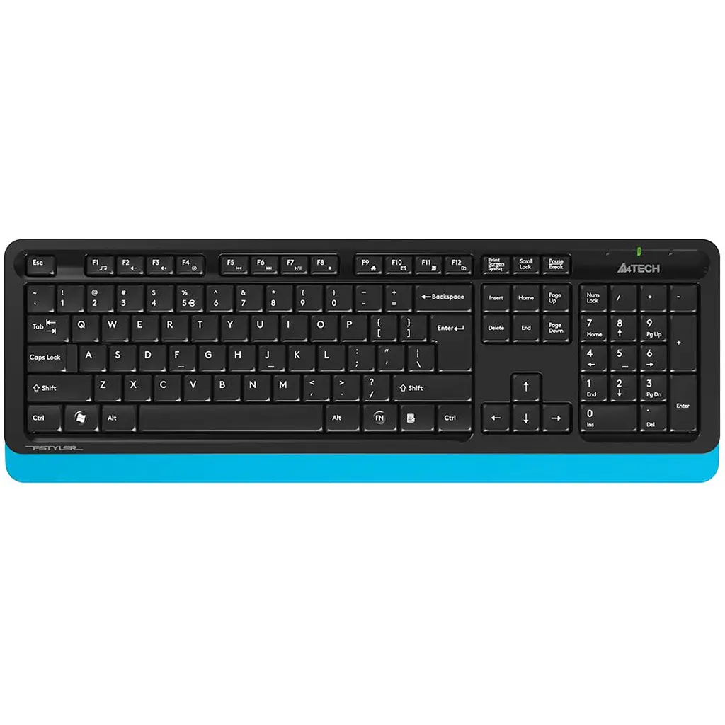 Комплект (клавіатура + миша) A4Tech Fstyler FG1010 Black/Blue [114623] - фото 5