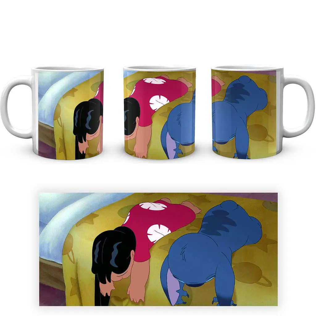 Кухоль GeekLand Lilo and Stitch Ліло і Стіч LS 02.18 330 мл білий - фото 4