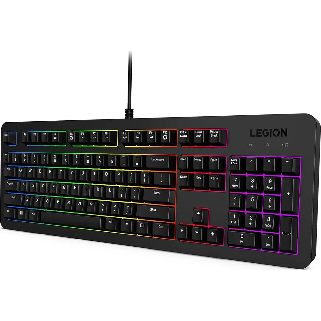 Клавіатура Lenovo Legion K310 RGB Gaming Keyboard - Ukraine (GY41N91855) - фото 2