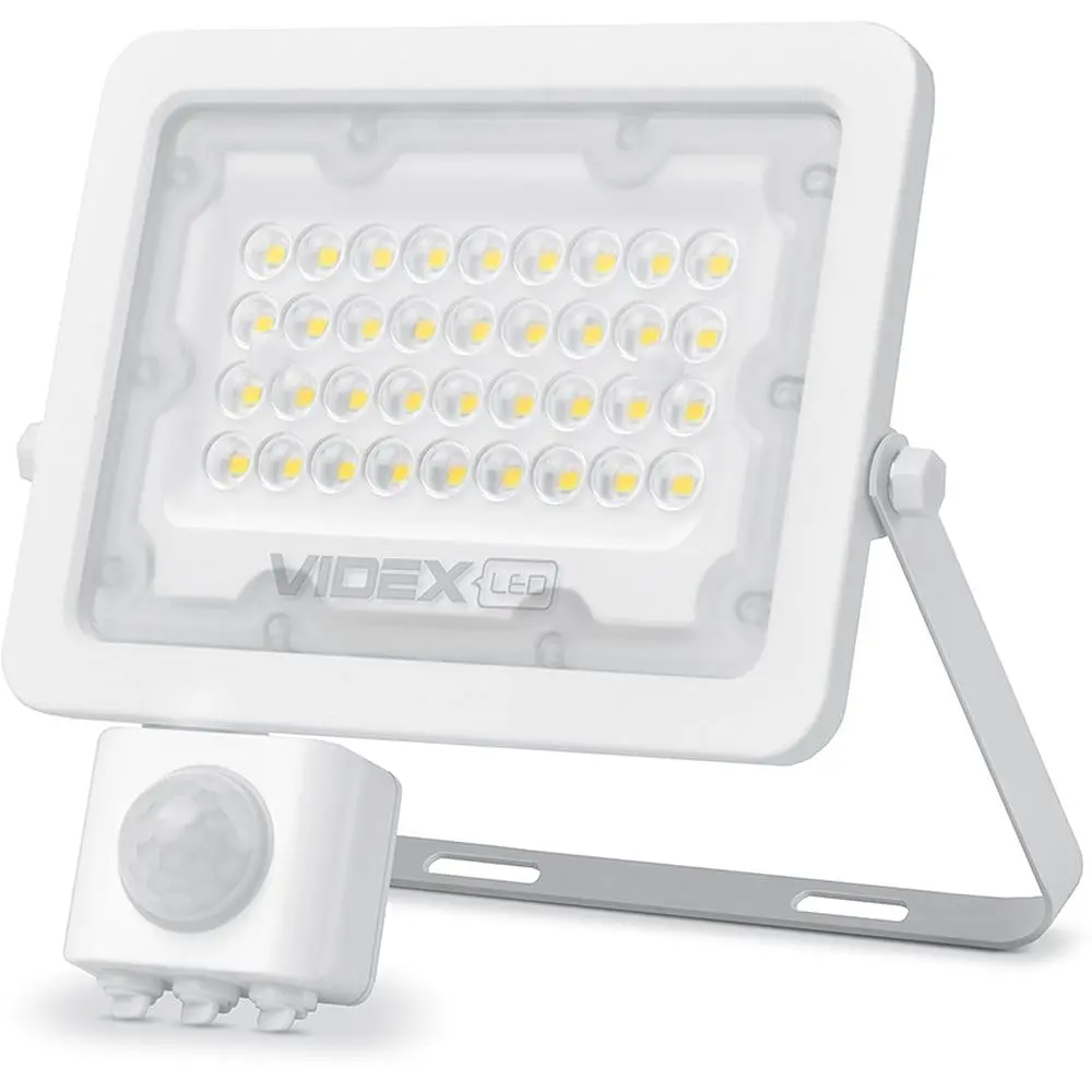 Прожектор Videx LED F2e 30W 5000K с датчиком движения и освещенности (VL-F2e305W-S) - фото 2