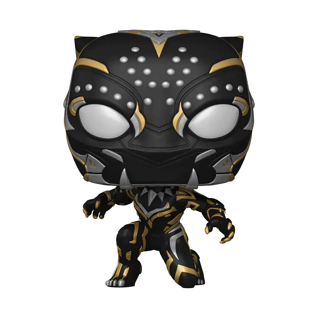 Фигурка Фанко Поп Марвел Черная Пантера Funko Pop Marvel Black Panther 10 см M BP 1102 - фото 2