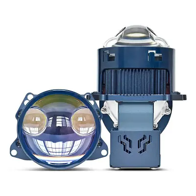Автомобільні BI-LED лінзи D3" дюйма D76 мм A7 65 / 75Вт 5500К 2 шт. - фото 4