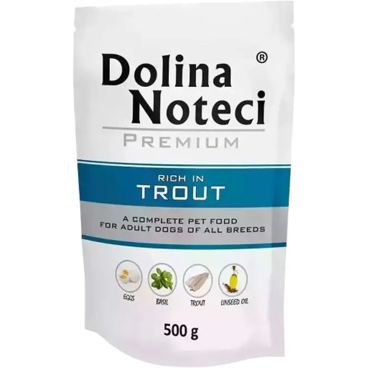 Влажный корм для собак Dolina Noteci Premium с форелью 500 г - фото 2