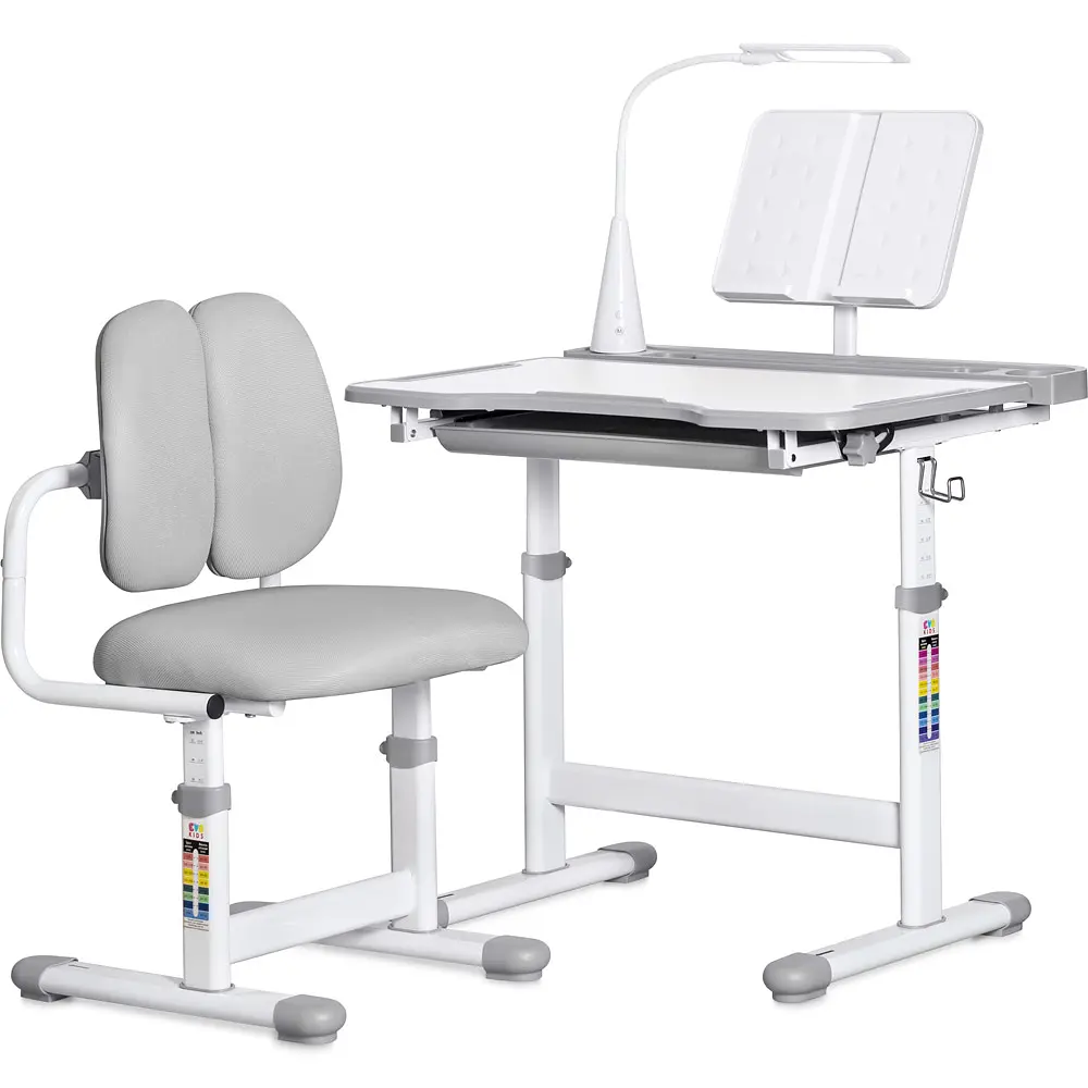 Комплект меблів Evo-kids (стіл+стілець+полиця+лампа) BD-23 G