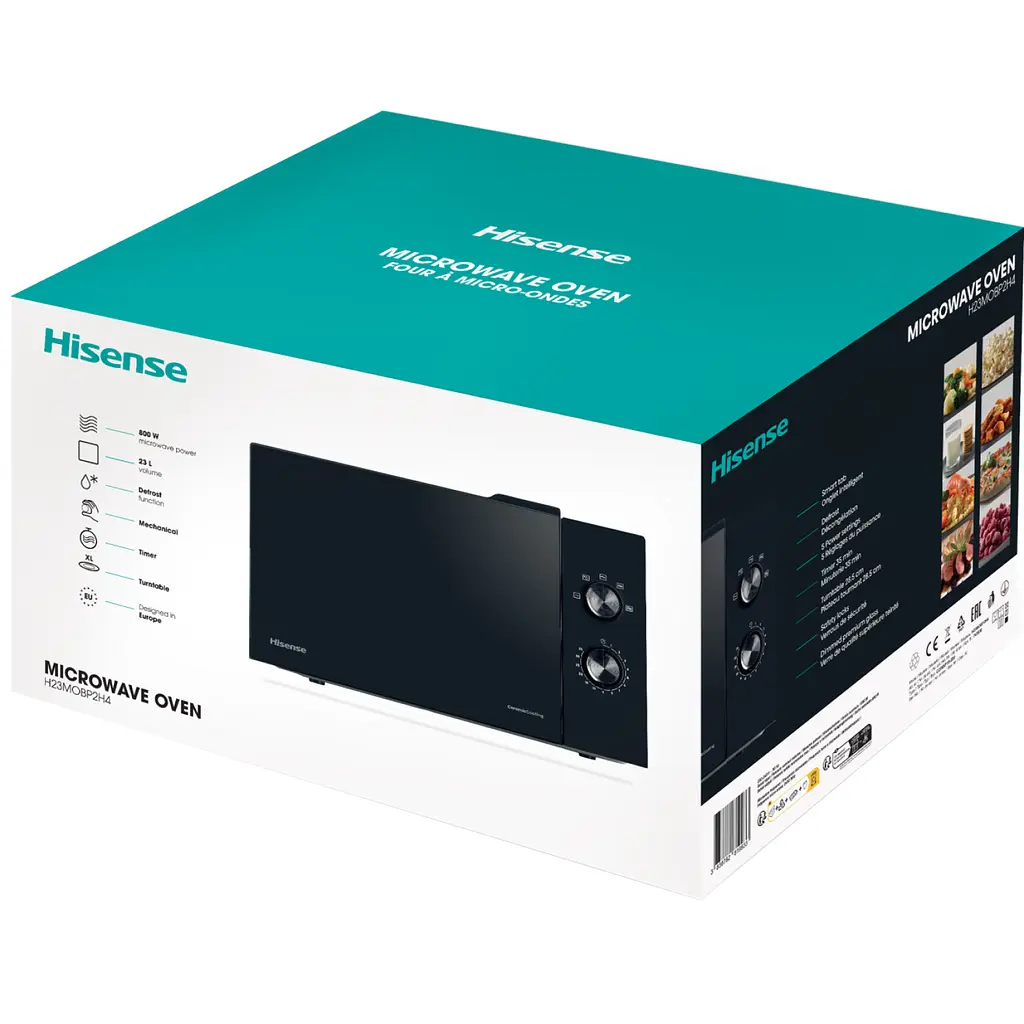 Микроволновая печь Hisense H23MOBP2H4 - фото 9