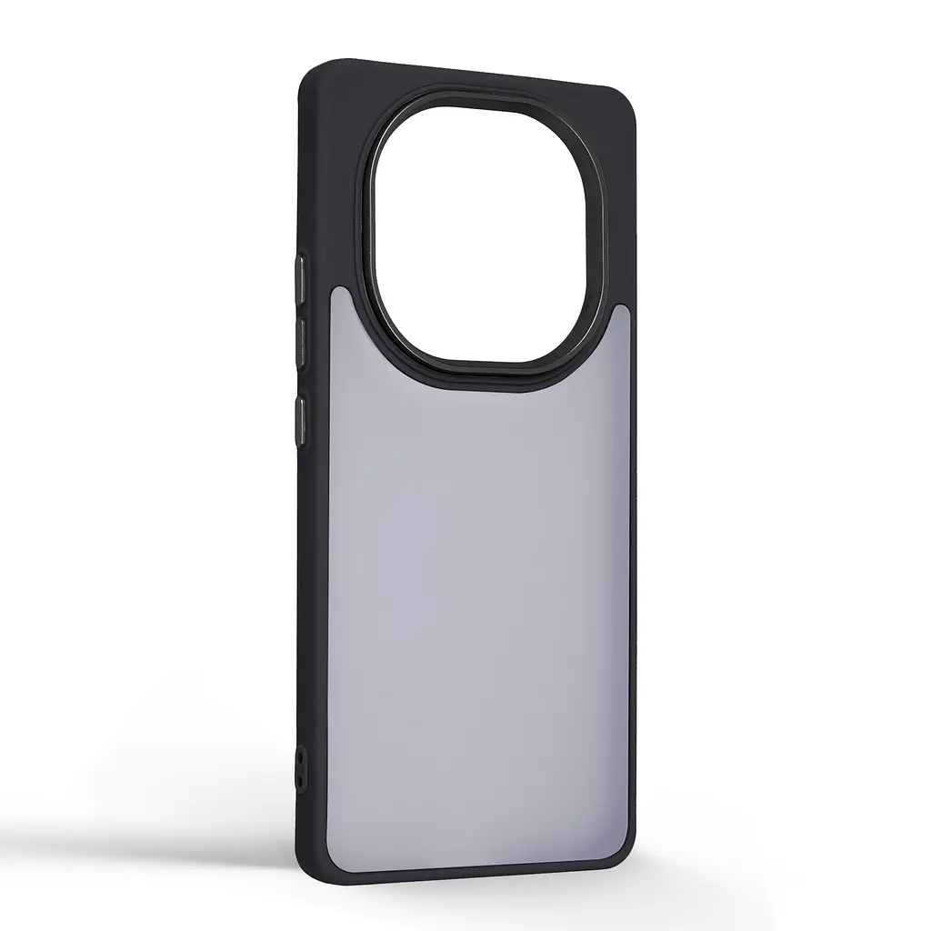 Противоударный чехол для Xiaomi Redmi Note 14 Pro 4G, Frame, черный, панель-накладка, термополиуретан TPU + поликарбонат PC, защита всего корпуса, защита кнопок и камеры, устойчив к деформациям, ArmorStandart (ARM79869) - фото 2