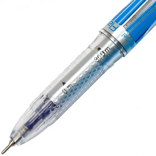 Ручка гелева Flair Writometer gel 0,5мм синя (12) (144) (1152) 747A=825 - фото 3