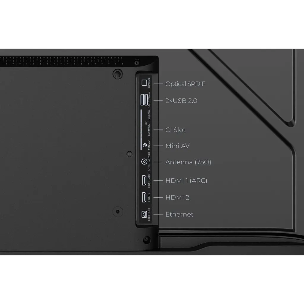 Телевізор Kivi H820KB 40` FHD QLED (40F820KB) [174539] - фото 4