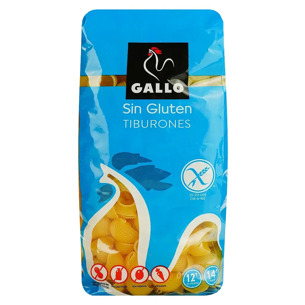 Макарони Gallo Tiburones Sin Gluten без глютену 450 г