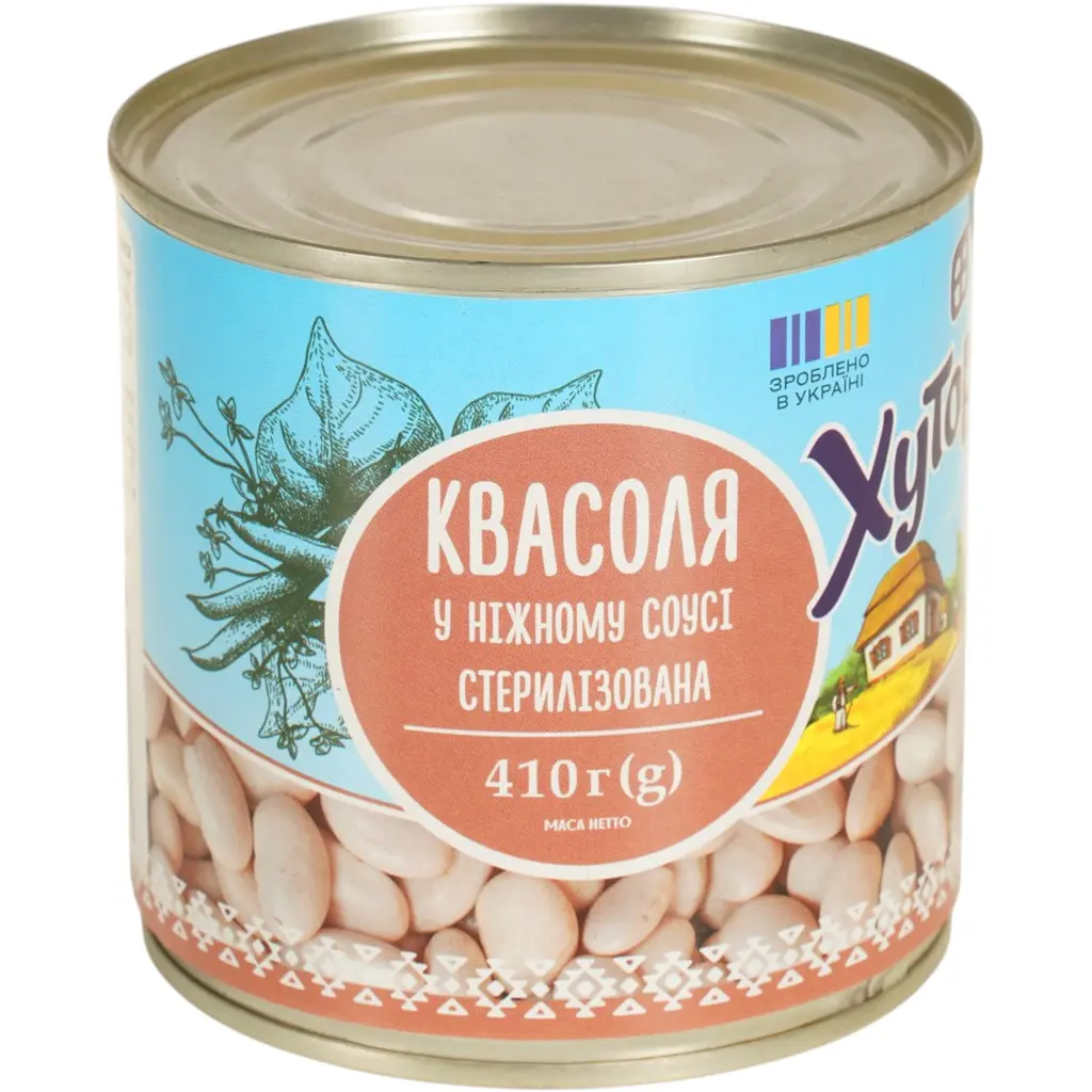 Фасоль Хуторок в нежном соусе 410 г - фото 2