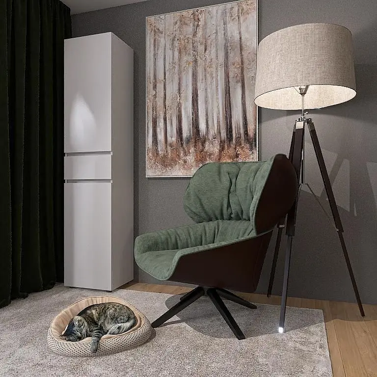 Пенал з висувним ящиком Еверест Лайт ПЛ-1 німфея альба (EVR-4664) - фото 4