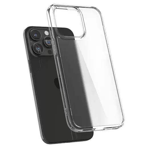 Прозрачный чехол Spigen Ultra Hybrid Frost Clear для iPhone 15 Pro Max (ACS06567) - фото 2