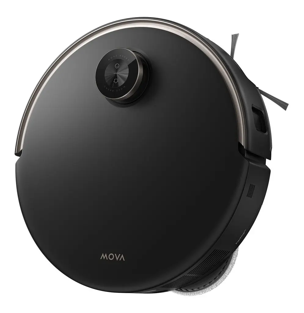 Робот-пилосос з вологим прибиранням MOVA V50 Ultra Black - фото 3