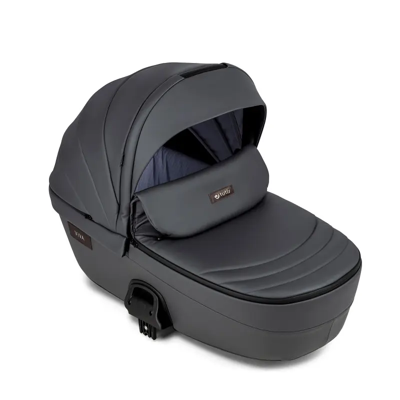 Коляска універсальна Tutis Viva 4 2 в 1 Leather Shadow grey - фото 9