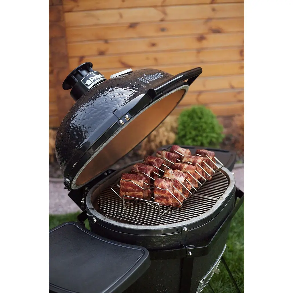 Керамический угольный гриль Primo Large Oval All in One (PGCLGCG) - фото 15