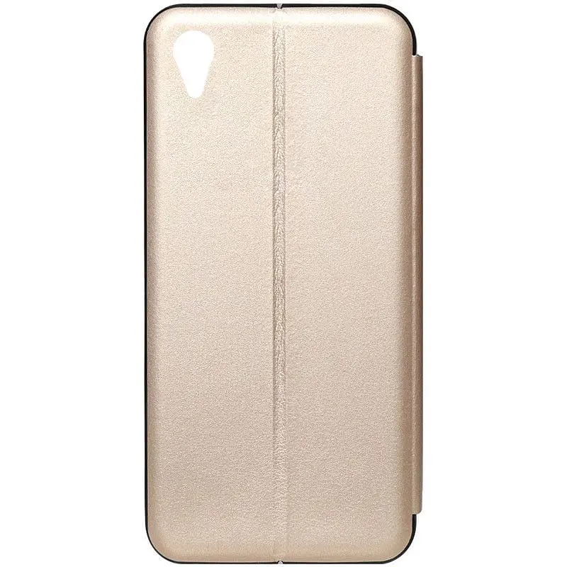 Чохол-книжка Toto Book Rounded Leather Case Vivo Y91c Gold - фото 2