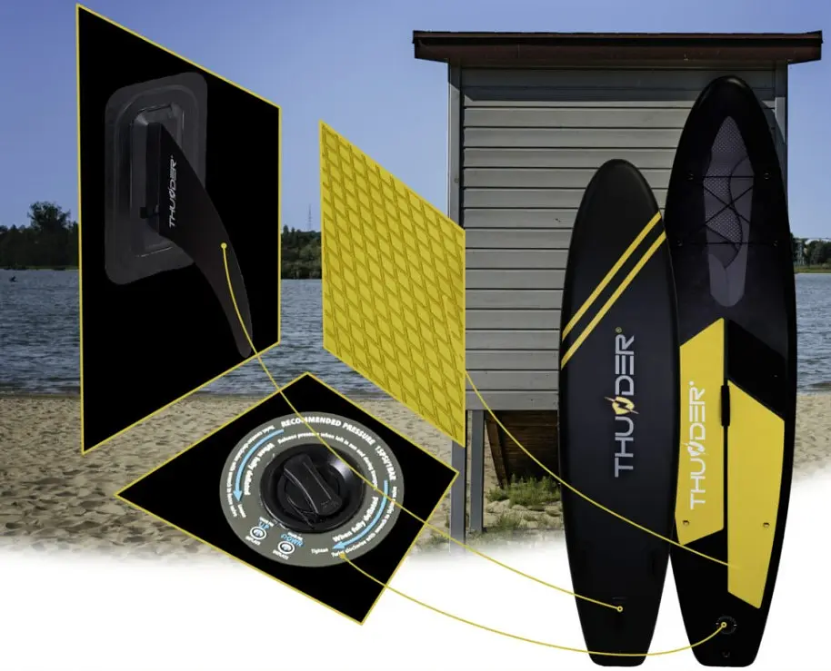 Надувна SUP дошка THUNDER IPPO 320 см з веслом - фото 11