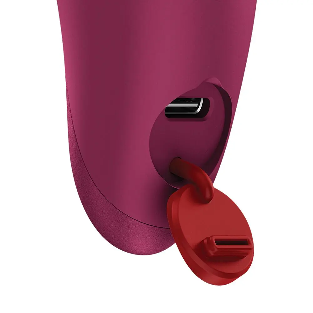 Віброкуля Fun Factory Charme Wine Red, 12 режимів, перезаряджувана - фото 6