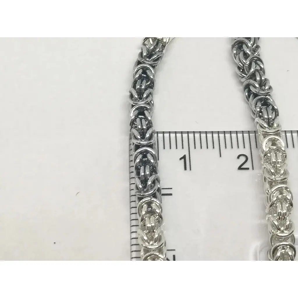 Срібний браслет Стерлінг 9 (Фантазійне). 50181 18,5 - фото 3