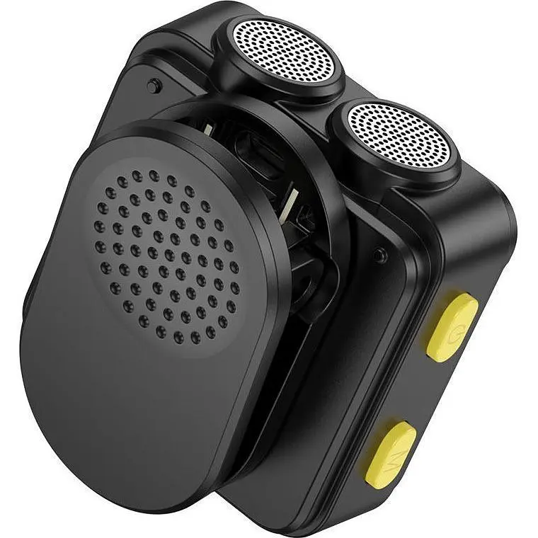 Мікрофонна радіосистема Hoco L17 Lightning/USB-C Black (6942007645997) [158600] - фото 3