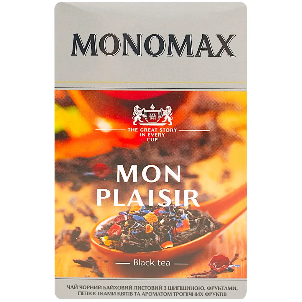 Чай чорний Monomax Mon Plaisir цейлонський 80 г - фото 2