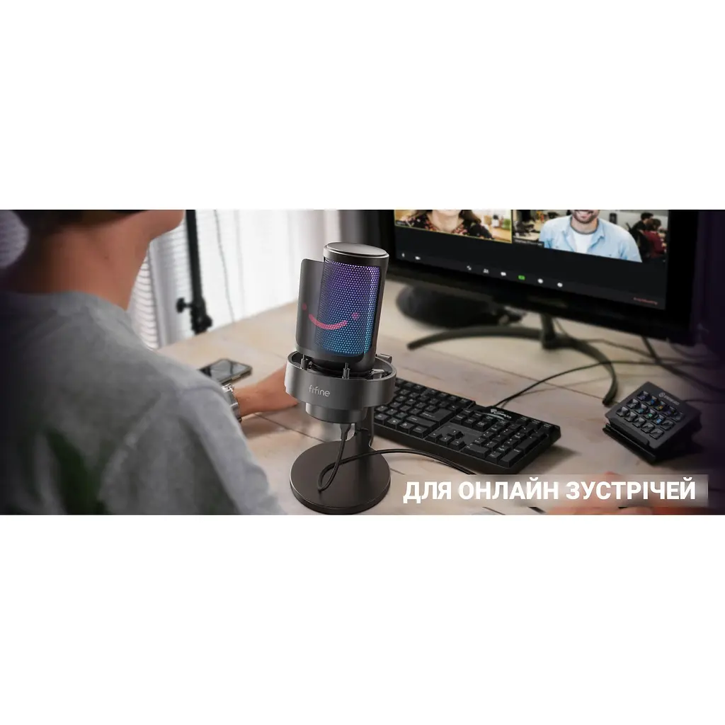 Мікрофон Fifine USB (A8W) - фото 14