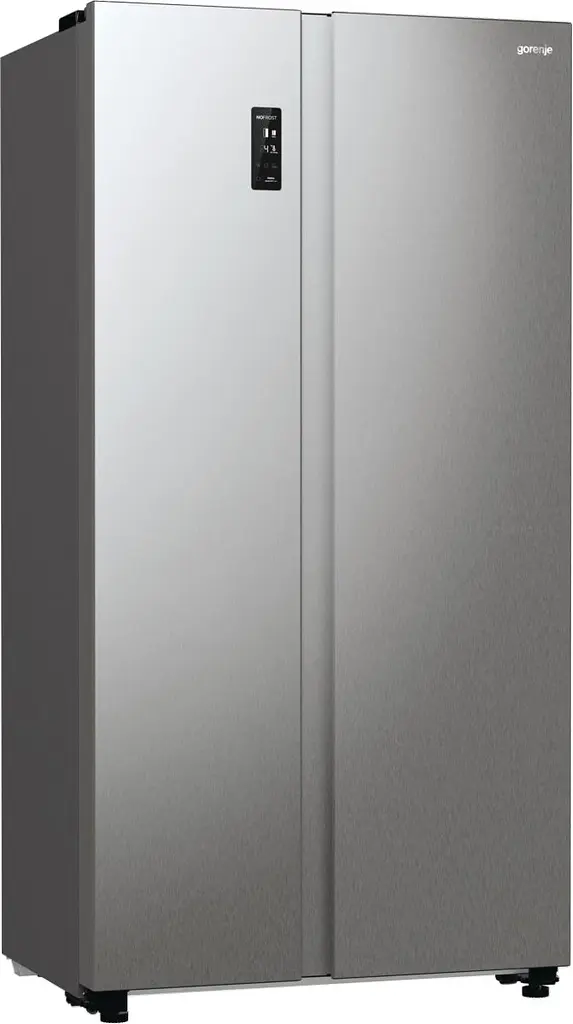 Холодильник Gorenje SBS 179х67х92см 2 двери 356(191) л А++ NF+ матовый серый (NRR9185EAXL) - фото 6