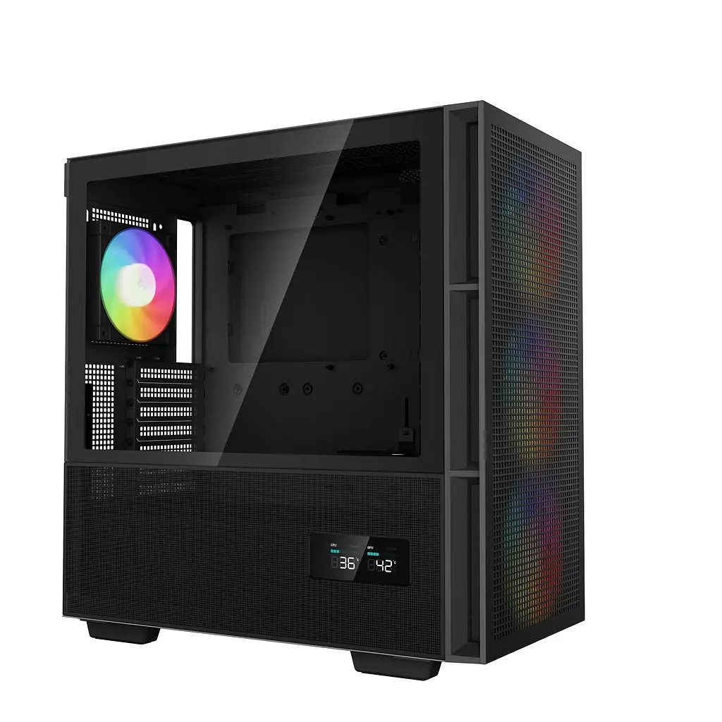 Корпус Deepcool CH560 Digital Black (R-CH560-WHAPE4D-G-1) без БЖ (R-CH560-BKAPE4D-G-1) Без БП - фото 2