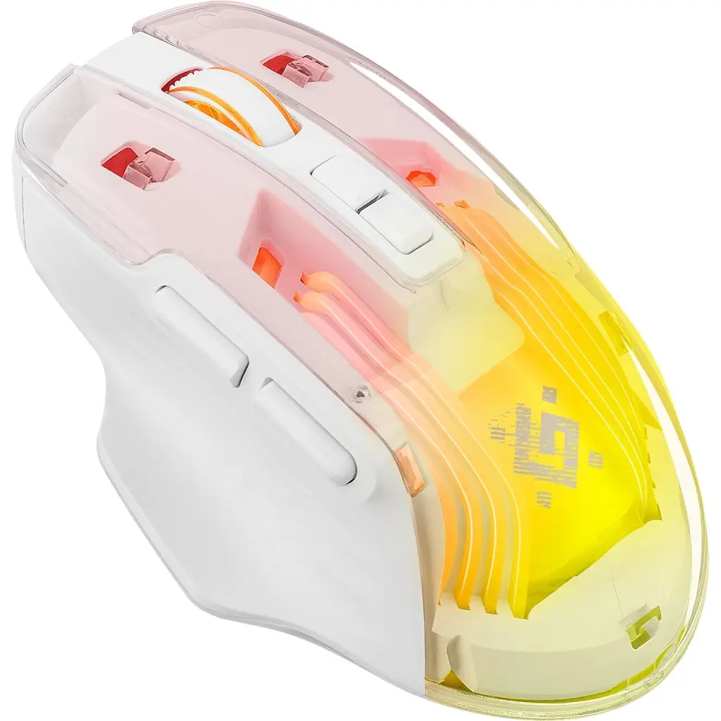 Комп'ютерна мишка Defender Astro Elite GM-056 бездротова ігрова 3200dpi. 7кн. 500 mAh біла (52056) - фото 4