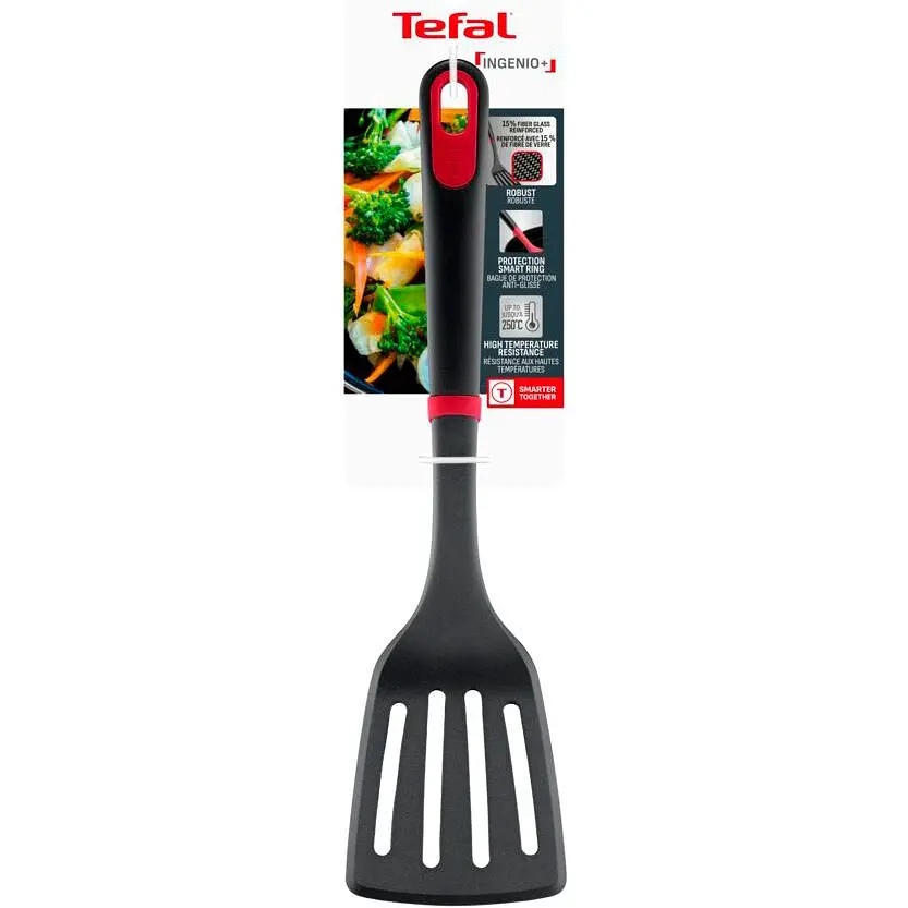 Лопатка Tefal INGENIO+ 31 см черно-красная (K1984634) - фото 2