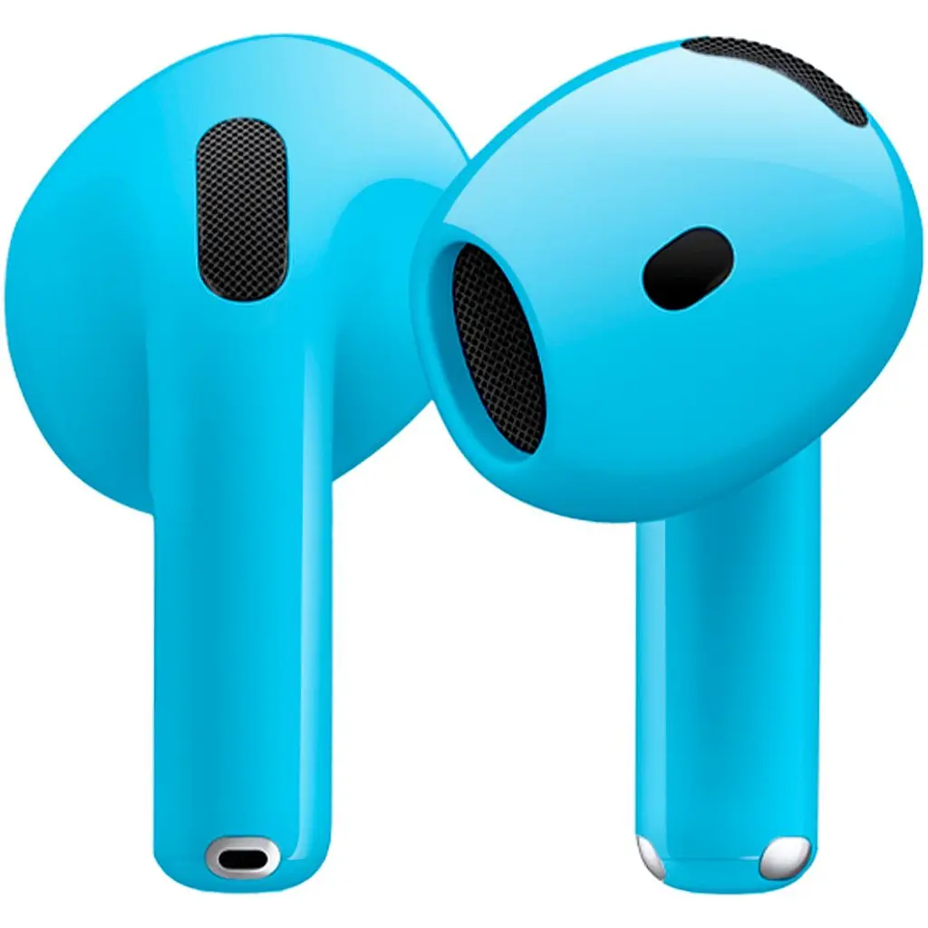 Навушники Apple AirPods 4 Light Blue Gloss (MXP63) [118517] - фото 2