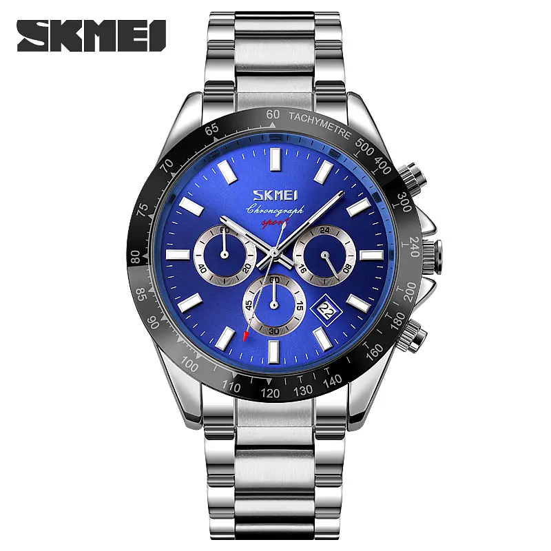 Чоловічий наручний годинник 9259SIBU Silver-Blue Skmei acs0029839
