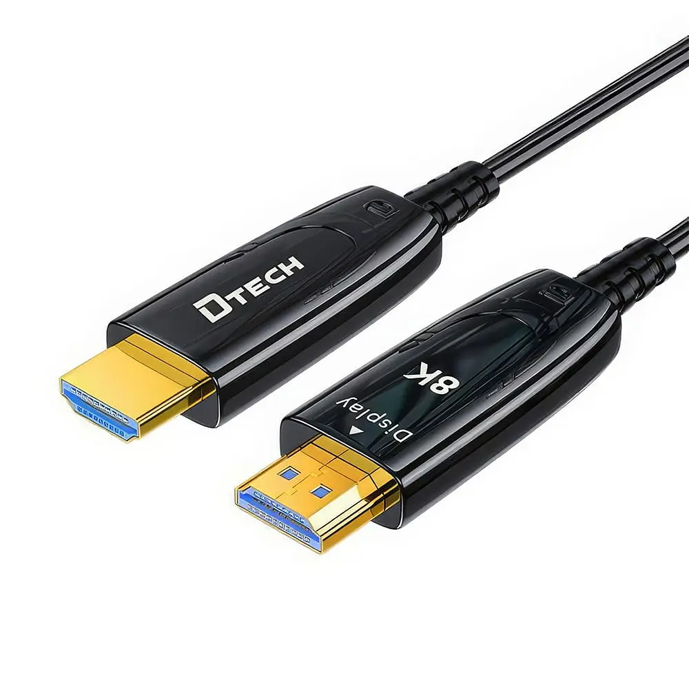 Кабель оптичний HDMI 2.1 10m Dtech DT-HOF8010 (74-00143)