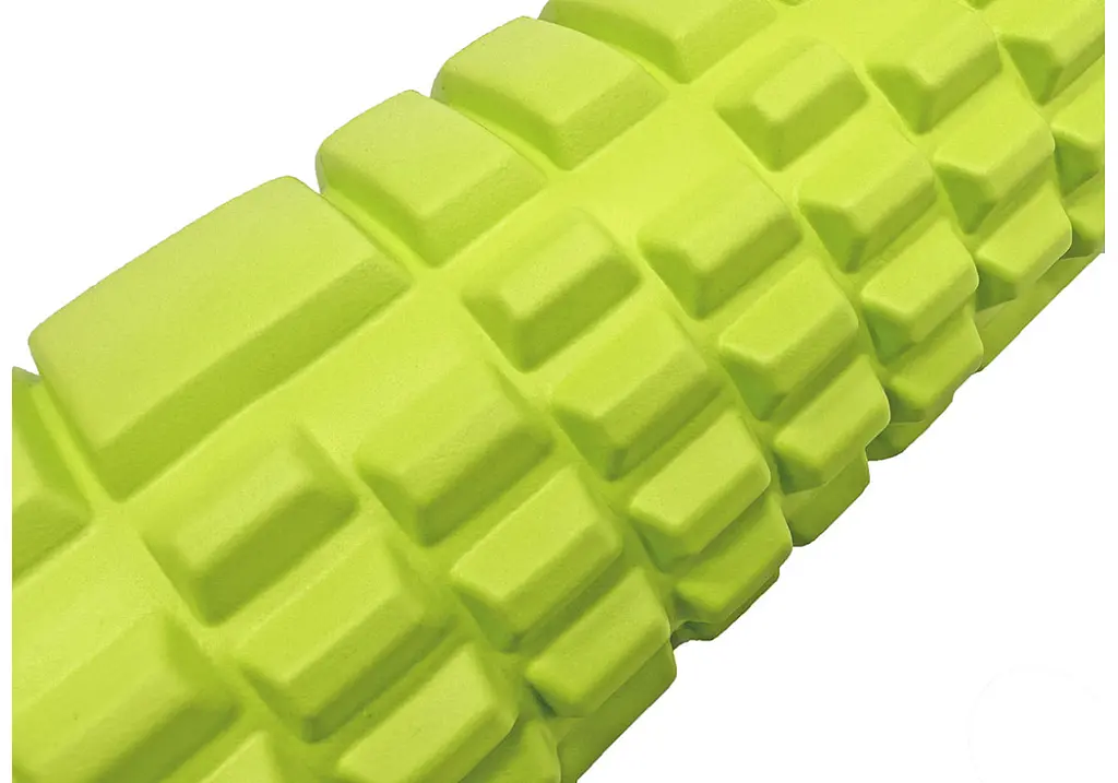 Масажний ролик EasyFit Grid Roller 33 см v.1.1 Салатовий (EF-2020-GN) - фото 2
