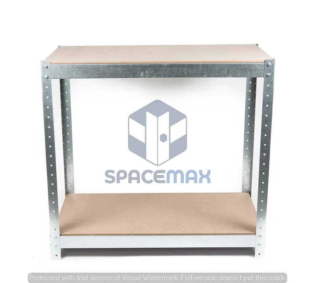 Стелаж металевий 80×40×40 оцинкований самозбірний SPACEMAX - фото 2