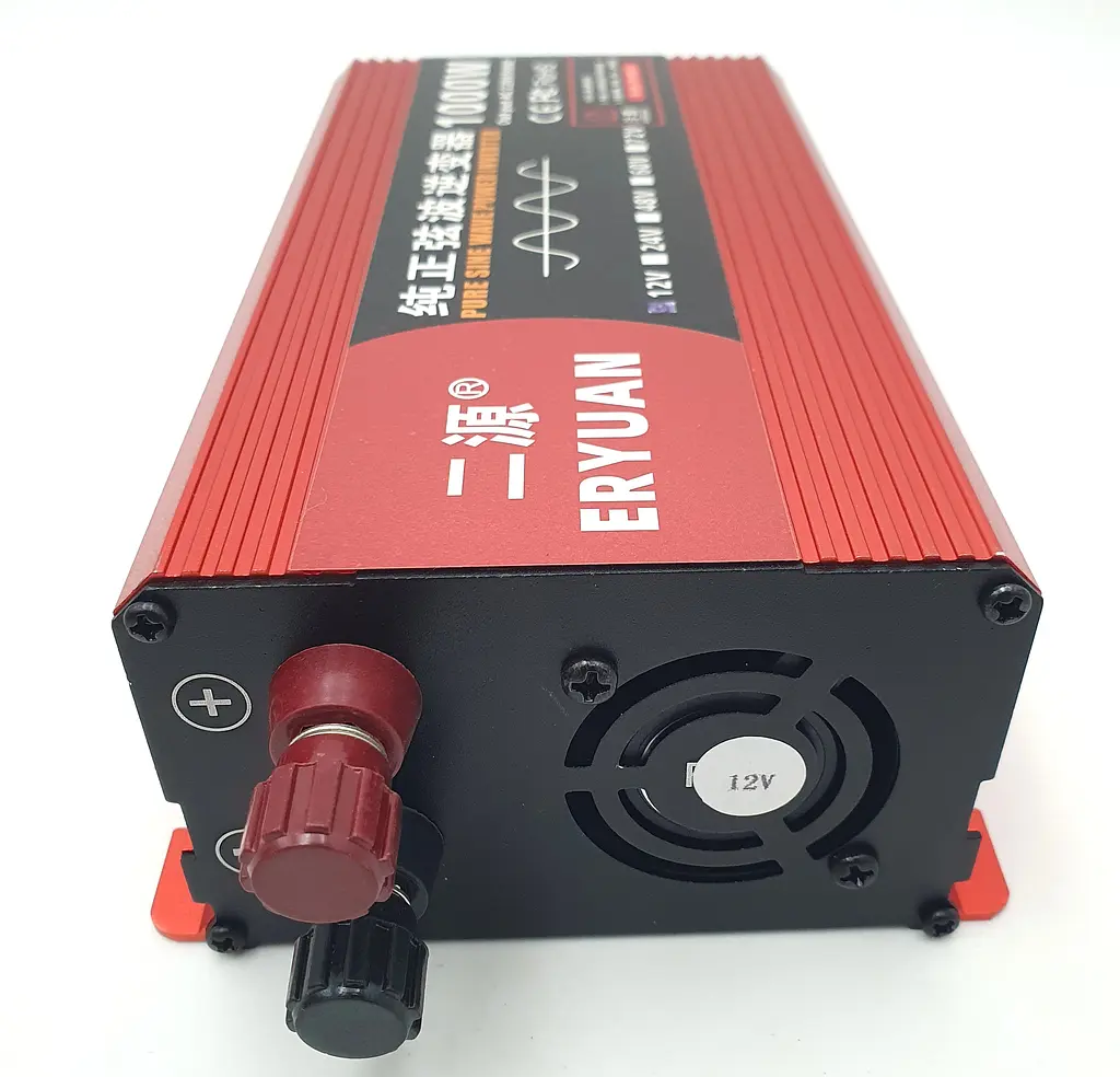 Автоінвертор 12 V-220 V перетворювач напруги з чистою синусоїдою для котла, насоса та холодильника 1000 W Eryuan 12 V-220 V 1000 Вт - фото 3