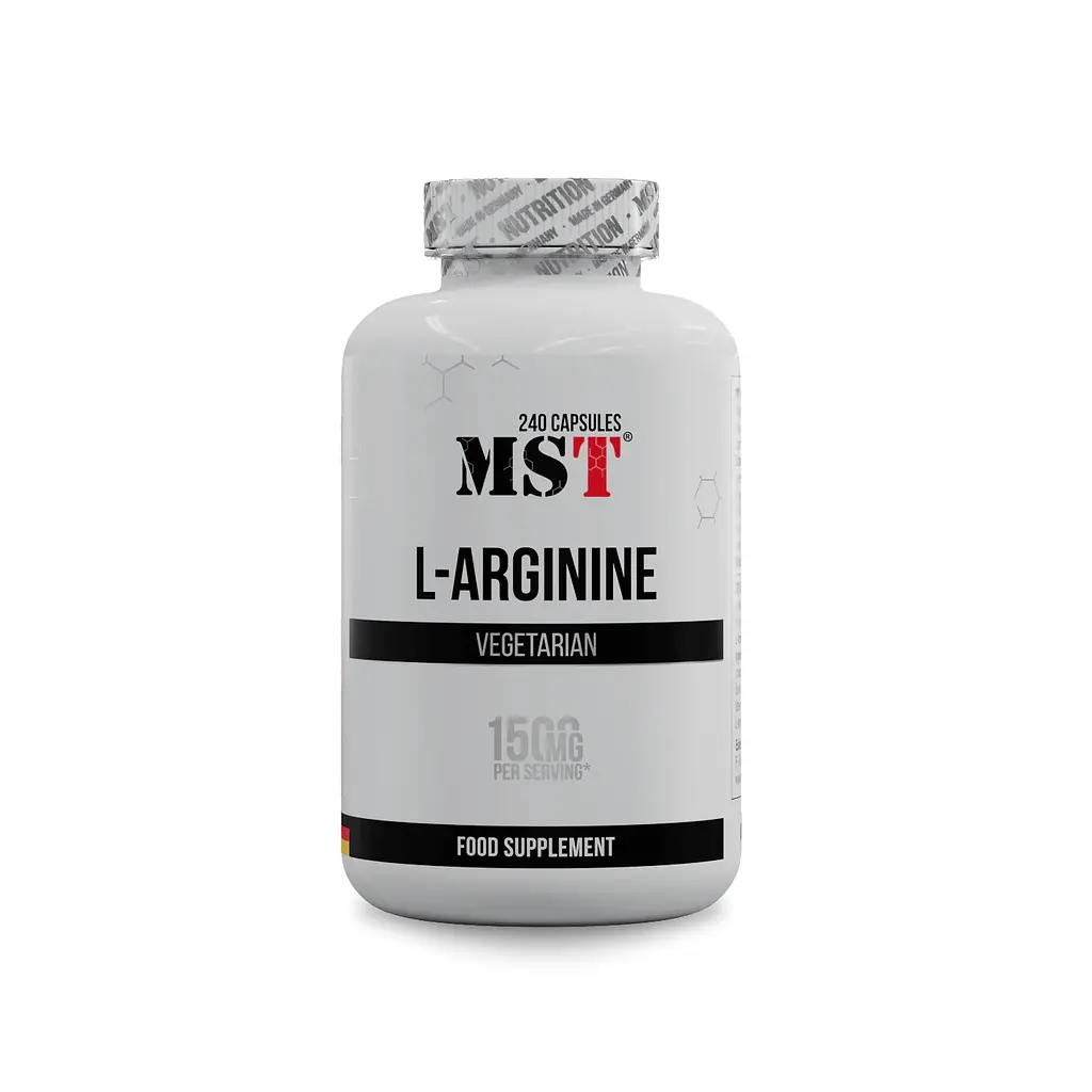 Амінокислота L-Arginine, 240 капсул MST fit0022937