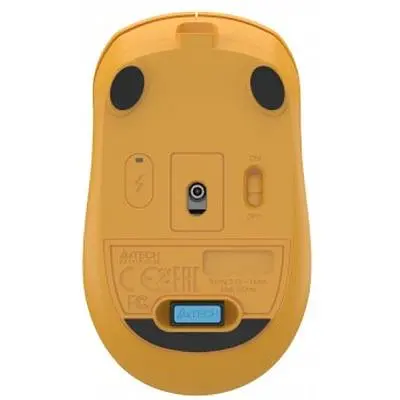 Комп'ютерна мишка A4Tech FG15CS Air2 Wireless Yellow (4711421001236) - фото 10