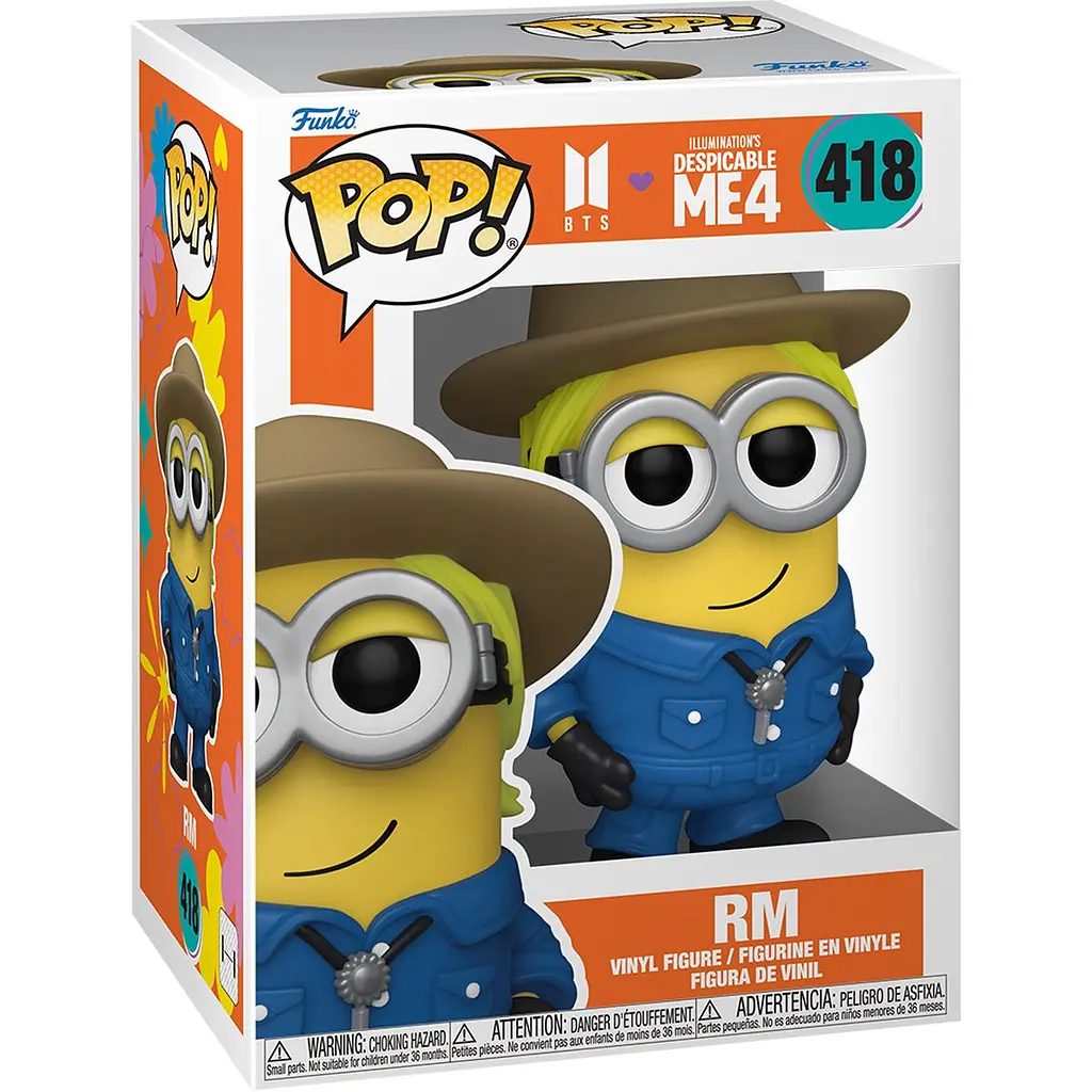 Фігурка Funko POP Rocks: Minions X BTS - RM det0018175 - фото 2