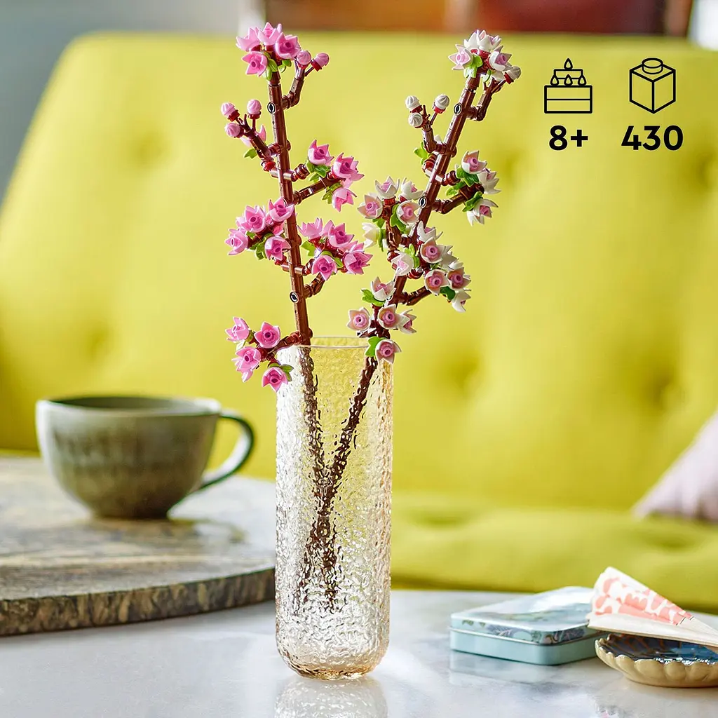 Конструктор LEGO Botanicals Цвіт вишні 430 деталей (40725) - фото 6