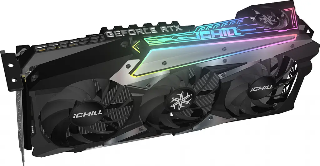 Видеокарта Inno3D RTX 3080 10Gb ICHILL X4 (M30804-106X-1810VA37N) (GDDR6X, 320 bit, PCI-E v4.0 x16) Б/у - фото 6