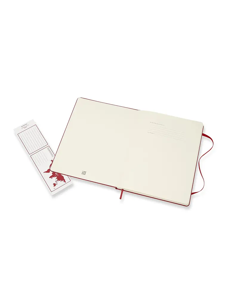Записник Moleskine Classic великий, Нелінований Червоний (QP092F2) - фото 3