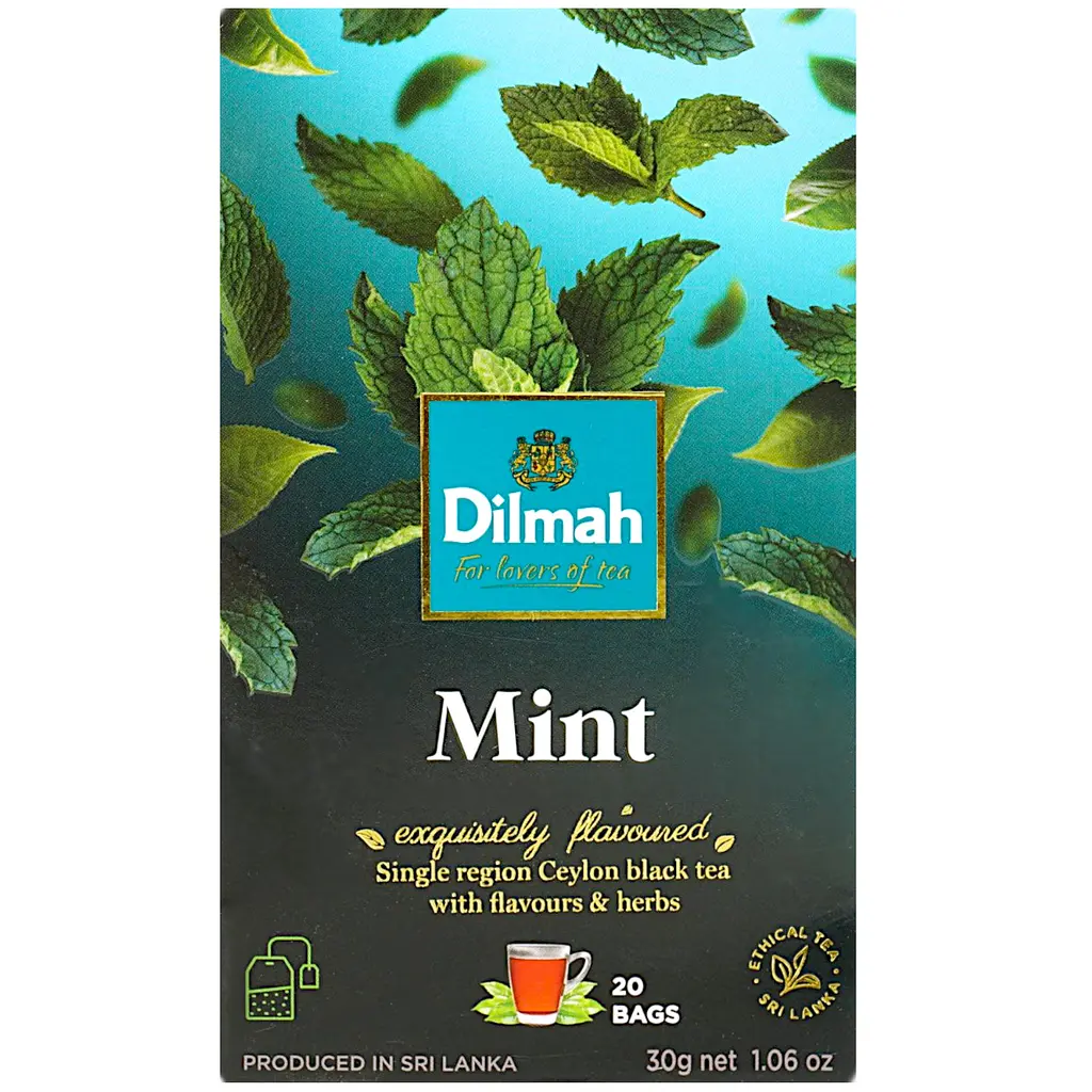 Чай чорний Dilmah Mint 30 г (20 шт. х 1.5 г) (831502) - фото 2