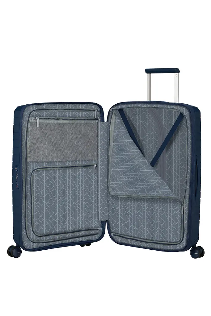 Валіза 68 См American Tourister FASTFORWARD NAVY BLUE 68x46x26(30) MI0*11002 - фото 2