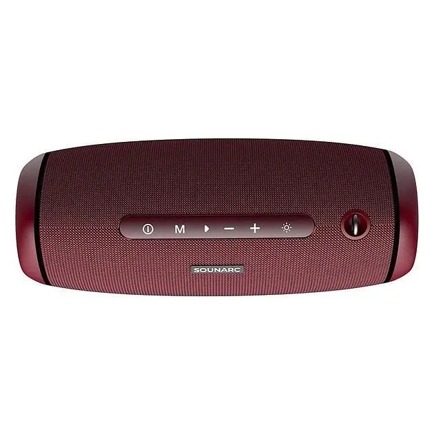 Портативная акустика Sounarc R260W до 12 ч беспроводная красная - фото 8