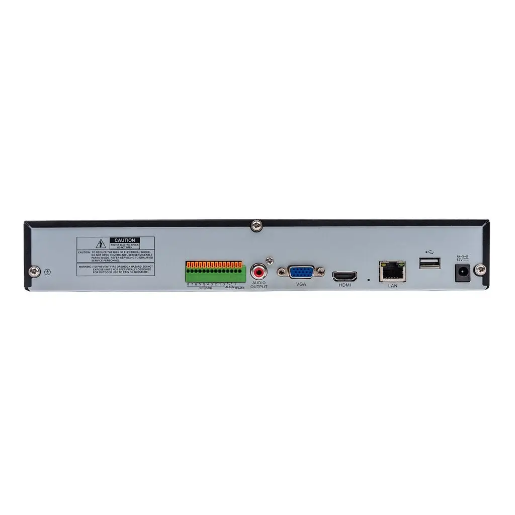 IP відеореєстратор 8-канальний 12 MP NVR GreenVision GV-N-I016/08 (A) - фото 4