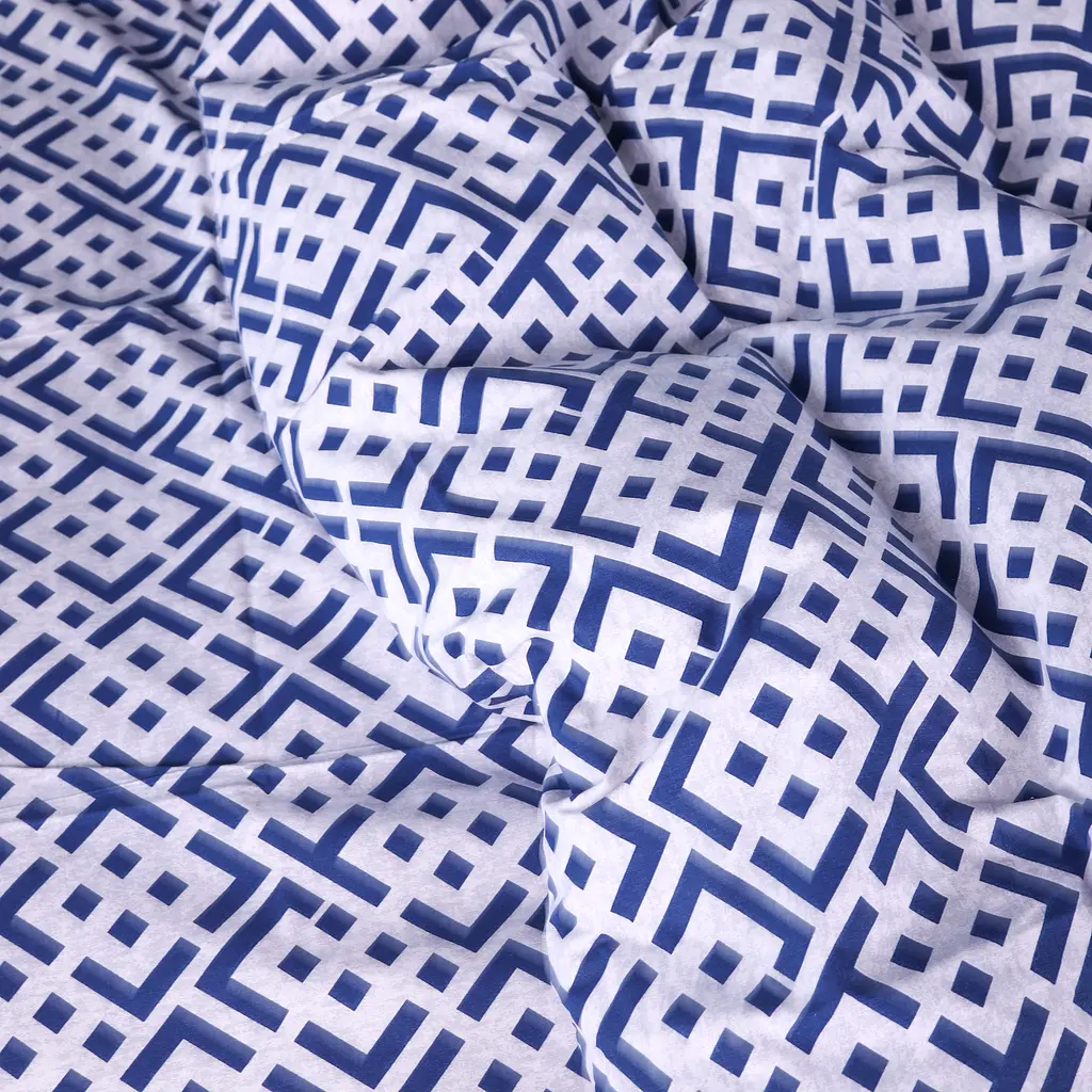 Комплект постільної білизни бязь MIRSON Abstract Blue 143х210см (2200013163688) - фото 2